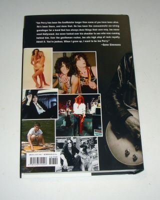Aerosmith Joe Perry Signed Rocks HC BOOK 1/1 First Edition Hardcover JSA CERT 3