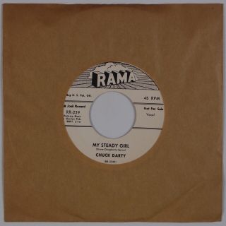 Chuck Darty: My Steady Girl / Can’t You See Rama Rockabilly 45 Nm Hear