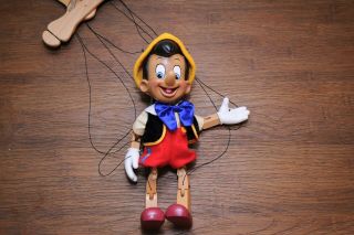 1998 Mattel Limited Edition Walt Disney Pinocchio Wood Marionette