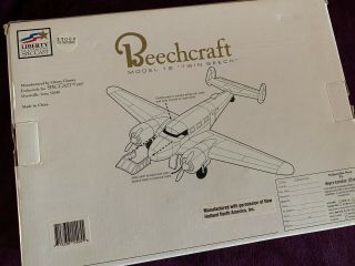 Beechcraft Model 18 Twin Beech Metal Die Cast Airplane,  Holland livery, 3