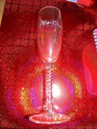 Aria Sky Suites Las Vegas - Champagne Glass - Htf Collectible Item - Vip Guest Only