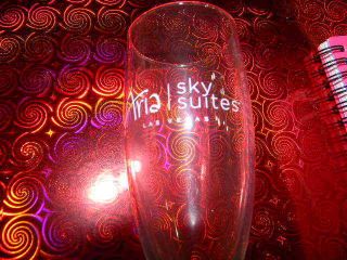 Aria Sky Suites Las Vegas - Champagne Glass - HTF Collectible item - VIP Guest Only 4