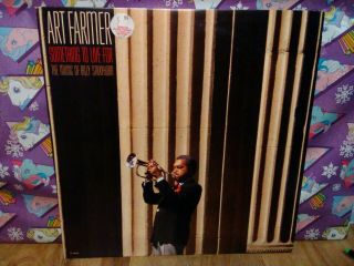 Art Farmer " Something To Live For " Lp Jazz Promo C - 14029