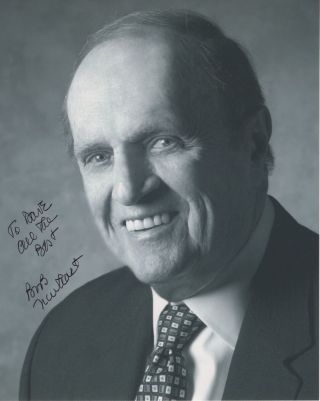 Bob Newhart Hand Signed 8x10 Photo,  Great Actor,  Comedian To Dave