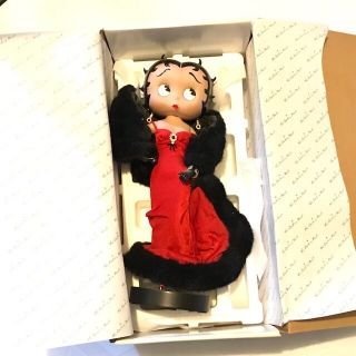 Danbury Betty Boop Doll Nib Box Limited Edition Scarlet Splendor Red