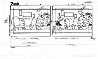 RARE - Foster ' s Home for Imaginary Friends Storyboards (35) Hand Drawn 5