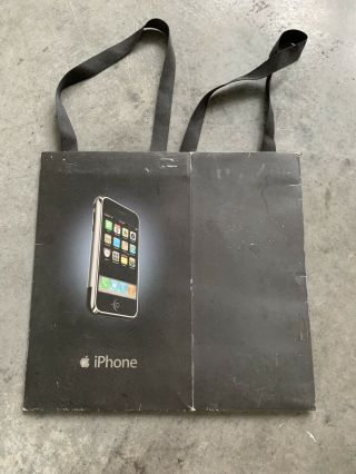 Rare Apple Store 2007 Iphone 2g Launch Day Bag Collectible