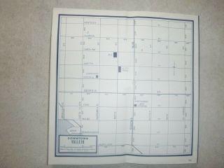 1958 Vallejo street map Union 76 oil gas California 3