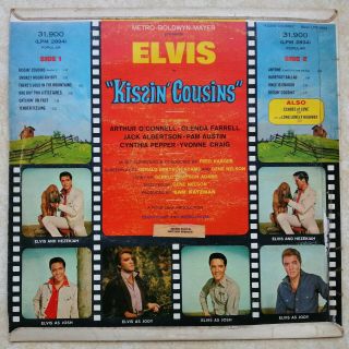 ELVIS PRESLEY - Kissin ' Cousins - SOUTHERN RHODESIA 2