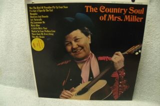 Lp The Country Soul Of Mrs.  Miller 1967 Capitol T2734