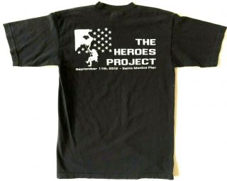 Chrome Hearts Black Heroes Project 9/11 Santa Monica Pier Short Sleeve T - Shirt M