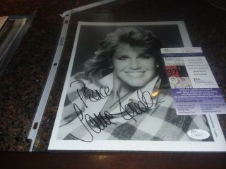 Jsa Jane Fonda Signed " Peace " 8x10 Photo