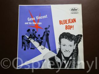 Gene Vincent & His Blue Caps ‎– Bluejean Bop Near Stunning Capitol Records