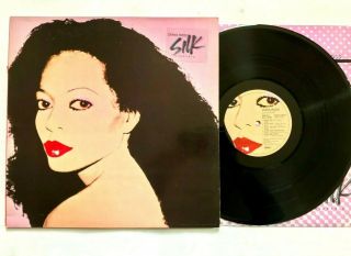Diana Ross - Silk Electric 1982 Vinyl Lp Album / Andy Warhol East 27313 Vg,  /vg
