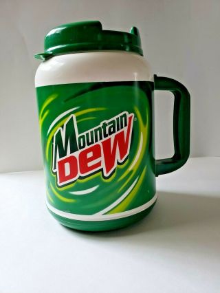 Whirley Mtn Mountain Dew Travel Mug Insulated Large 64 Ounces Oz Refill Mm - 64
