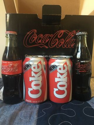 Coke 1985 Stranger Things Coke Coca Cola Bottle Can Set 2019