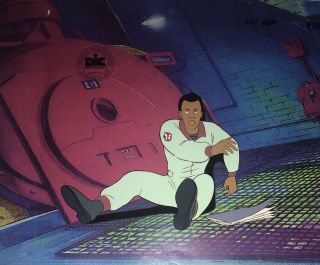 Real Ghostbusters Animation Pencil Production Art Cel Dic Seal