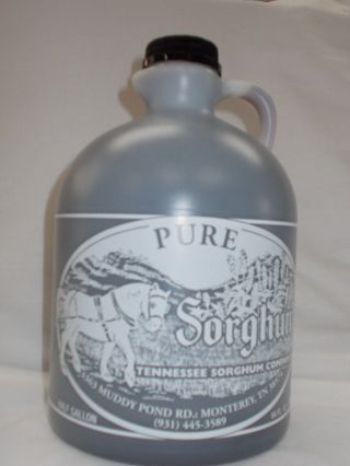 Tennessee Sorghum Syrup Or Molasses,  Half Gallon