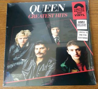 Queen Greatest Hits Ltd 2x 12 " Red Vinyl Lp Hmv Exclusive 2000 Only