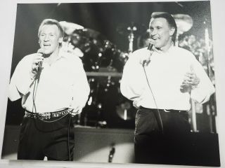 Righteous Brothers At Mgm Hotel & Casino 1994 Vintage Las Vegas Photo 8 " X 10 "