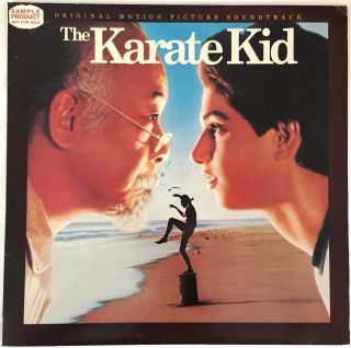 The Karate Kid Soundtrack Lp 1984 Rare