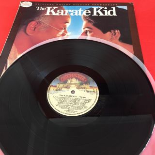THE KARATE KID Soundtrack LP 1984 RARE 3