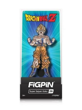 Figpin - Dragon Ball Z: Saiyan Goku - Collectible Pin With Premium Case