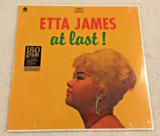 Etta James: " At Last " : 180g Vinyl Lp Reissue,  4 Bonus Tracks: Uk Pressing