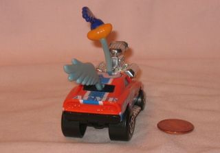 1972 Matchbox Cosmic Blue Diecast Looney Tunes Roadrunner Beep Beep Car 4