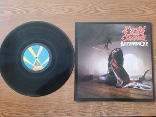 1981 - RARE Ozzy Osbourne Blizzard Of Ozz JZ 36812 & SLEEVE LP33 2