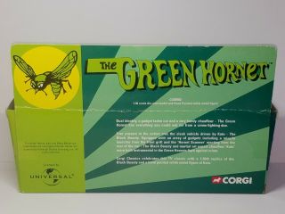 1/36 CORGI THE GREEN HORNET BLACK BEAUTY with FIGURE NO.  CC50902 5