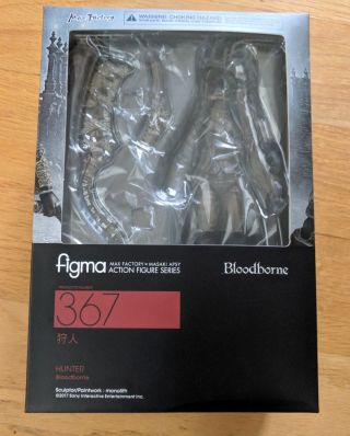 Max Factory Hunter Figma 367 Bloodborne Action Figure Japan Authentic