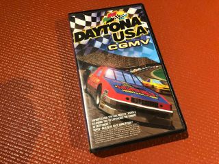 Sega Daytona Usa Cgmv Japanese Promotional Vhs Tape