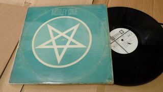 Motley Crue Shout At The Devil Korea Vinyl Lp 12 " Blue Sleeve