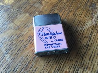 Vintage Casino Lighter From The Horseshoe Hotel And Casino 1960s