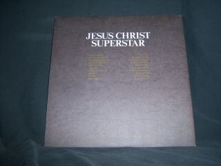 Decca Dl - 79178 Cast Recording - Jesus Christ Superstar 1970 12 " 33 Rpm