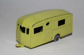 Matchbox Lesney 23b Berkley Cavalier Caravan Camper Trailer,  Lime Green,  Mw