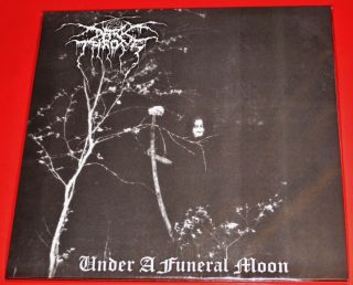 Darkthrone: Under A Funeral Moon Lp Vinyl Record 2010 Peaceville Germany
