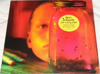 Alice In Chains Jar Of Flies / Sap Orange Vinyl,  Etched 1 - Sided Blue Vinyl