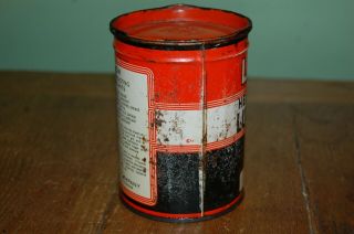 vintage 1 lb can LION OIL Company Lubricant Grease 