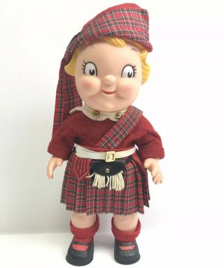 Vintage Campbell Soup Kid Doll,  Blonde,  1950s.
