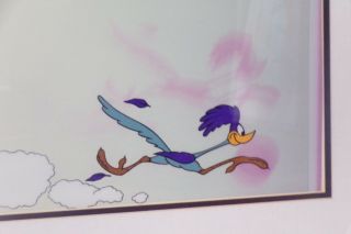 Looney Tunes Beep Beep Limited Edition Serigraph Cel Wile E Coyote Roadrunner 2