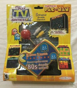Namco Plug And Play Tv Games 5 Arcade Classics Pac - Man / Galaxian