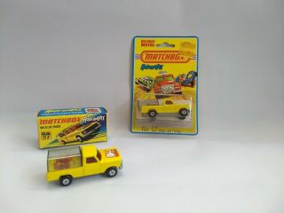 Lesney Vintage Matchbox Ford Wild Life Truck No.  57 Set Of 2 Early N.  O.  S.