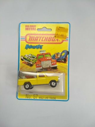 Lesney Vintage Matchbox Ford Wild Life Truck No.  57 Set of 2 EARLY N.  O.  S. 3