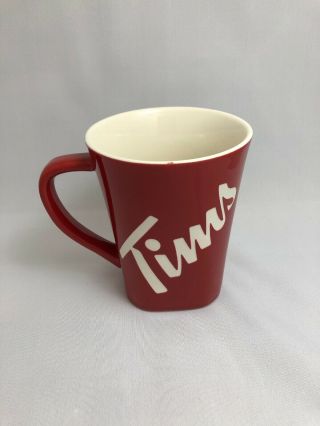 Tim Hortons 2013 Limited Edition Coffee Mug Red/white No.  13
