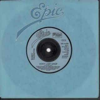 Bobby Thurston Very Last Drop 7 " Vinyl Blue Injection Label Design B/w Life Is