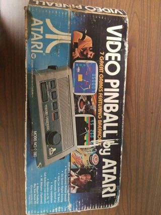 Video Pinball By Atari C 380