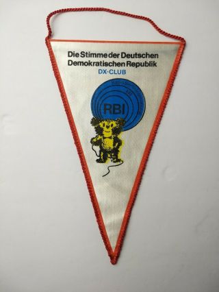 Deutschen Demokratischen Republik Radio Berlin Int Rbi East Germany Pennant