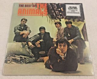 The Animals: " Best Of The Animals " :new Lp Reissue 180g Clear Vinyl: Shrink Tear